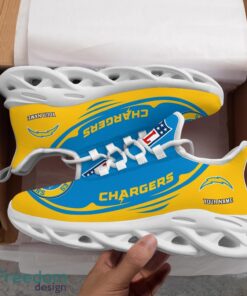 San Diego Chargers NFL Max Soul Shoes Sneakers Running Shoes Personalized NFL Team Shoes Product Photo 4