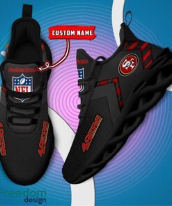 San Francisco 49ers NFL Max Soul Shoes Sneakers For Men And Women Personalized Name Product Photo 5