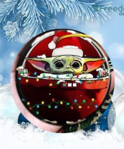 Santa Baby Yoda Christmas Ornament 2021