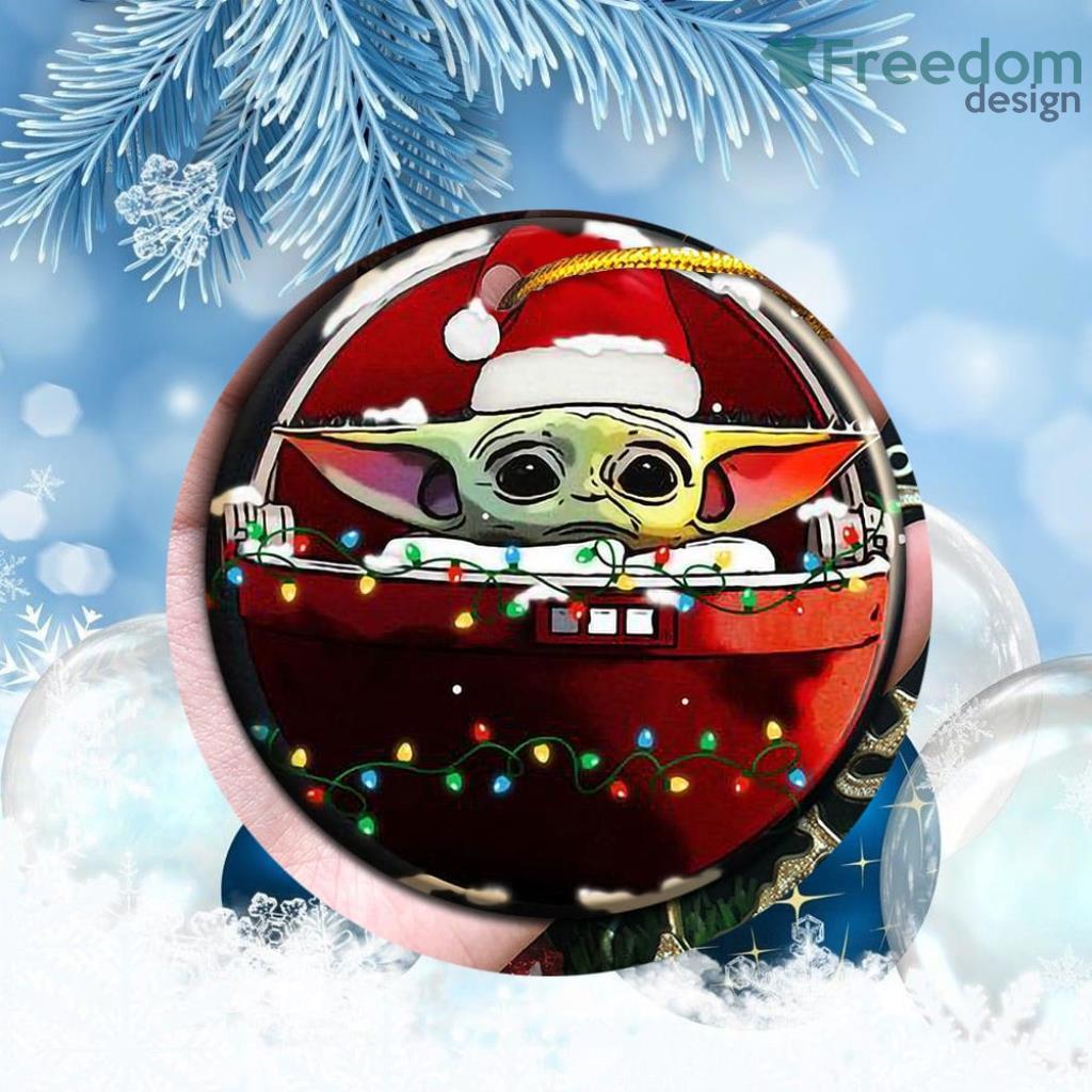 Santa Baby Yoda Christmas Ornament 2021 image Santa Baby Yoda Christmas Ornament 2021 Product Photo 1