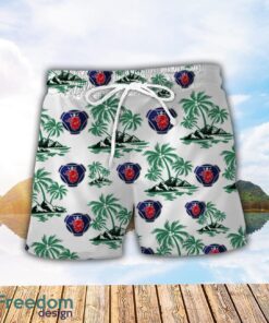 Scania Green Coconut Pattern Combo 3D Hawaiian Shirt And Shorts Product Photo 2