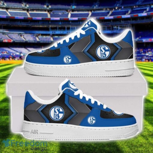 Schalke 04 Ultra Air Force Shoes Men And Women AF1 Sneakers Product Photo 1