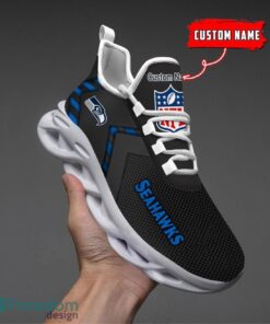 Seattle seahawks NFL Max Soul Shoes Sneakers For Men And Women Personalized Name Product Photo 4