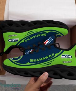 Seattle seahawks NFL Max Soul Shoes Sneakers Running Shoes Personalized NFL Team Shoes Product Photo 3