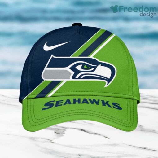 Seattle Seahawks Nfl Premium Classic Cap 3D New Fashion Product Photo 1