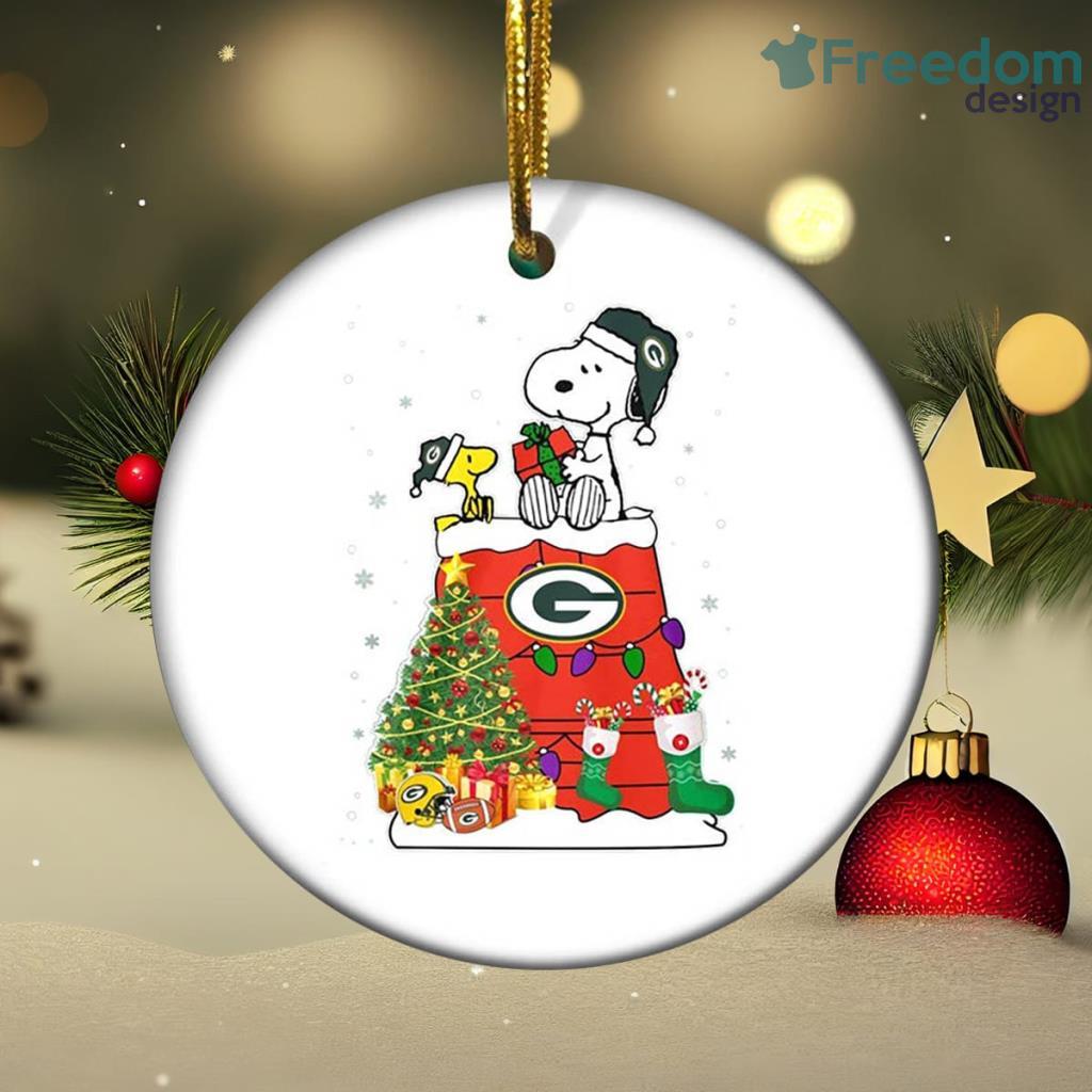 Snoopy Green Bay Packers NFL Weihnachten 202 Christmas Ornament image Snoopy Green Bay Packers NFL Weihnachten 202 Christmas Ornament Product Photo 1