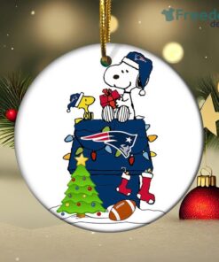 Snoopy New England Patriots NFL Weihnachten Christmas Ornament