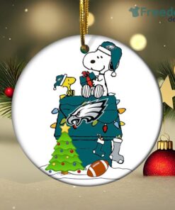 Snoopy Philadelphia Eagles NFL Christmas Christmas Ornament