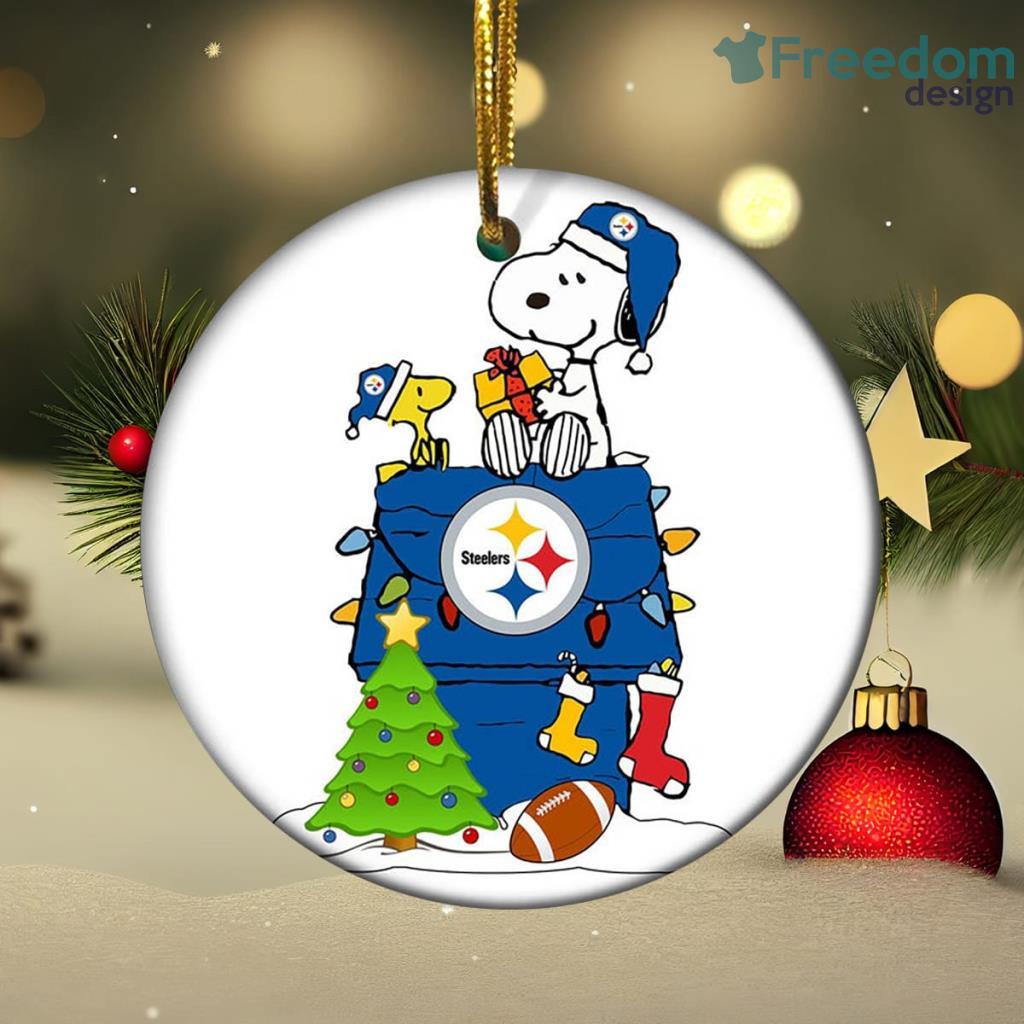 Snoopy Pittsburgh Steelers NFL Weihnachten Christmas Ornament image Snoopy Pittsburgh Steelers NFL Weihnachten Christmas Ornament Product Photo 1