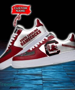 South Carolina Gamecocks NCAA AF1 Personalized Name Sneakers Air Force Shoes For Fans Product Photo 3