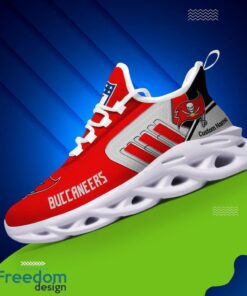 Spoort Gift Tampa Bay Buccaneers NFL Team Max Soul Shoes Sports Sneakers Running Custom Name Product Photo 3