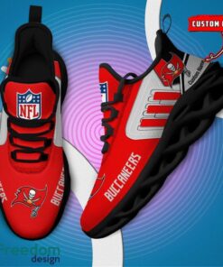 Spoort Gift Tampa Bay Buccaneers NFL Team Max Soul Shoes Sports Sneakers Running Custom Name Product Photo 5