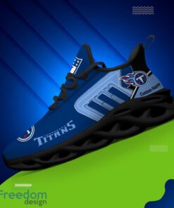 Spoort Gift Tennessee Titans NFL Team Max Soul Shoes Sports Sneakers Running Custom Name Product Photo 2