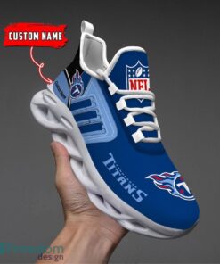 Spoort Gift Tennessee Titans NFL Team Max Soul Shoes Sports Sneakers Running Custom Name Product Photo 1