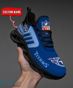 Spoort Gift Tennessee Titans NFL Team Max Soul Shoes Sports Sneakers Running Custom Name Product Photo 4