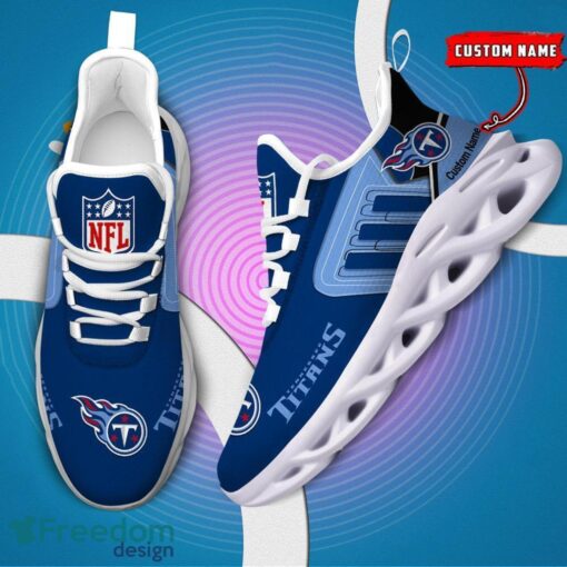 Spoort Gift Tennessee Titans NFL Team Max Soul Shoes Sports Sneakers Running Custom Name Product Photo 6