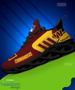 Spoort Gift Washington Commanders NFL Team Max Soul Shoes Sports Sneakers Running Custom Name Product Photo 2