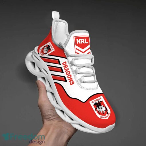 St. George Illawarra Dragons Clunky Max Soul Shoes Sneakers NRL Team Shoes Product Photo 2