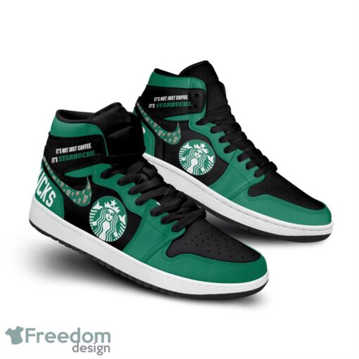 Starbucks Air Jordan Hightop Sneakers Shoes For Men And Women AJ1 Sneakers Product Photo 2