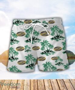 Strickland Green Coconut Pattern Combo 3D Hawaiian Shirt And Shorts Product Photo 2