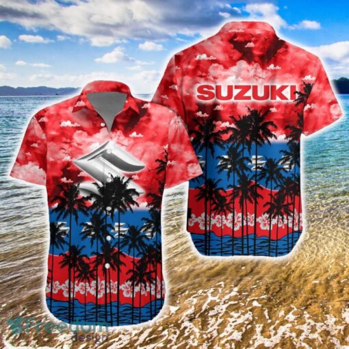 Suzuki 3D Hawaiian Shirt Car Tree Vintage For Men And Women - Suzuki 3D Hawaiian Shirt Car Tree Vintage For Men And Women