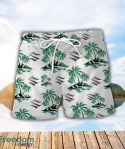 Suzuki Green Coconut Pattern Combo 3D Hawaiian Shirt And Shorts Product Photo 2