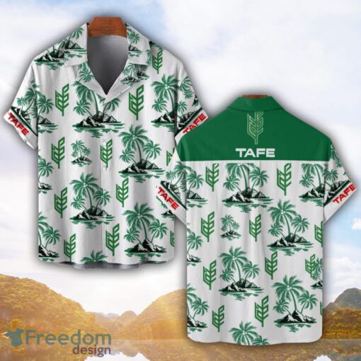 Tafe Green Coconut Pattern Combo 3D Hawaiian Shirt And Shorts Product Photo 1