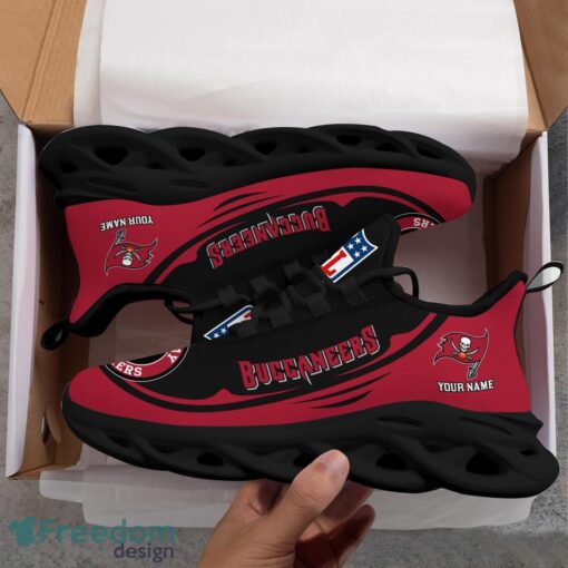 Tampa Bay Buccaneers NFL Max Soul Shoes Sneakers Running Shoes Personalized NFL Team Shoes Product Photo 3