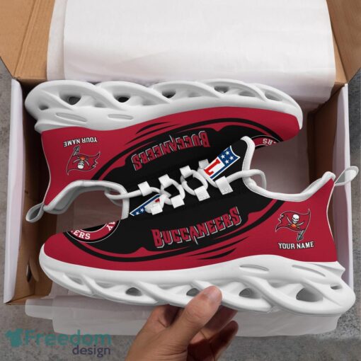 Tampa Bay Buccaneers NFL Max Soul Shoes Sneakers Running Shoes Personalized NFL Team Shoes Product Photo 4