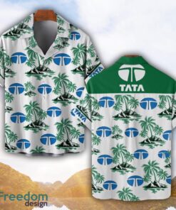 Tata Green Coconut Pattern Combo 3D Hawaiian Shirt And Shorts