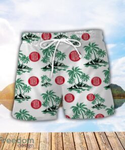 Tatra Green Coconut Pattern Combo 3D Hawaiian Shirt And Shorts Product Photo 2