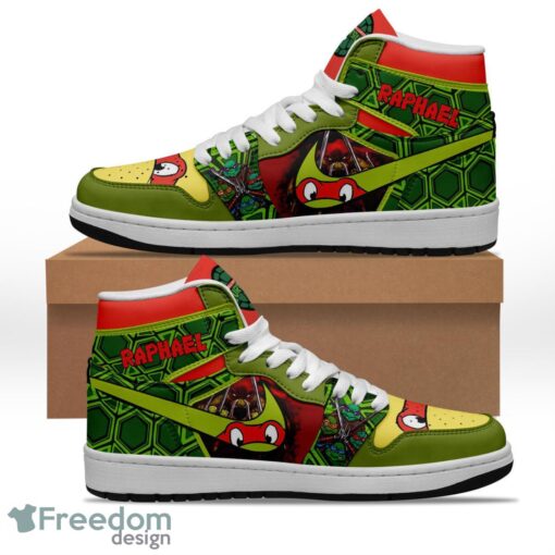 Teenage Mutant Ninja Turtles Air Jordan Hightop Sneakers Shoes AJ1 Gift Ideas Shoes Product Photo 1
