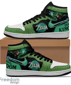 The Legend of Zelda Air Jordan Hightop Sneakers Shoes AJ1 Gift Ideas Shoes Product Photo 1