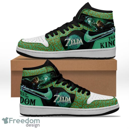 The Legend of Zelda Air Jordan Hightop Sneakers Shoes AJ1 Gift Ideas Shoes Product Photo 1