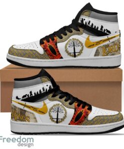 The Lord of the Rings Air Jordan Hightop Sneakers Shoes AJ1 Gift Ideas Shoes Product Photo 1