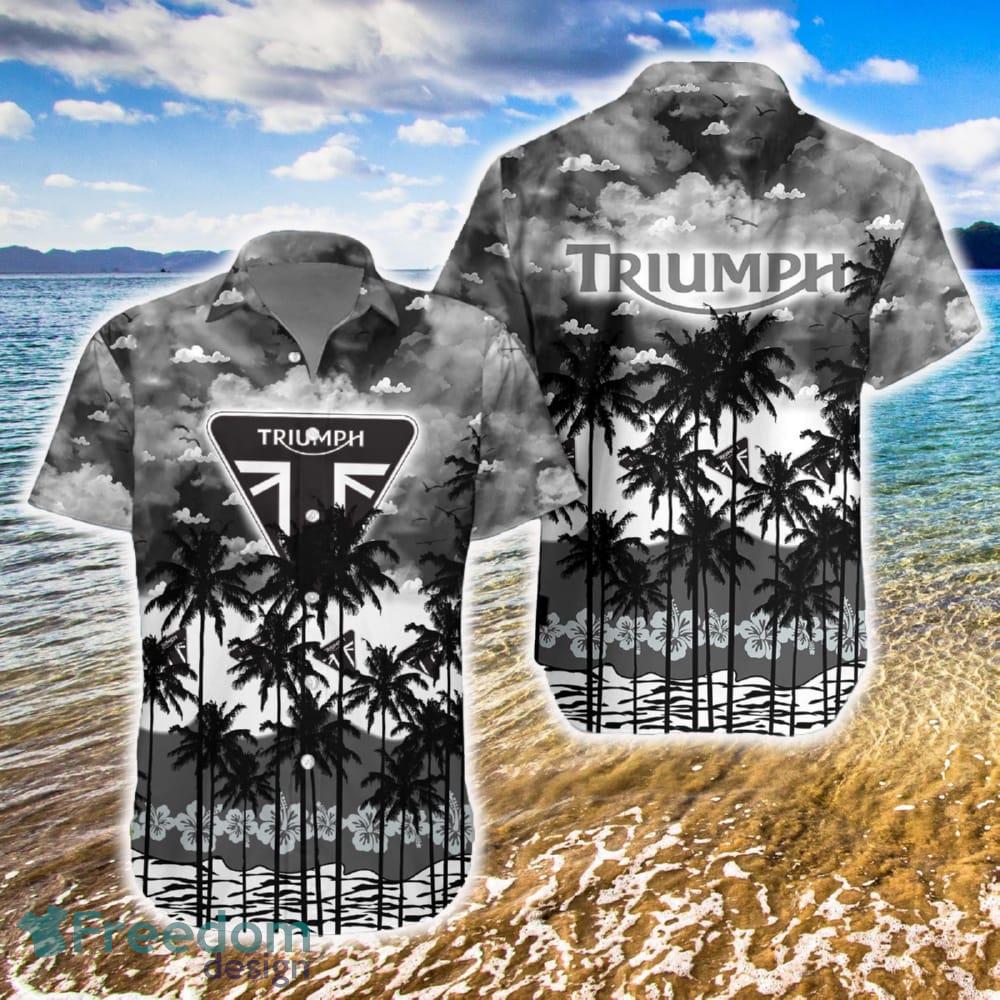 Triumph Aloha Hawaiian Shirt Car Tree Vintage Gift For Fans - Triumph Aloha Hawaiian Shirt Car Tree Vintage Gift For Fans