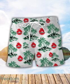 Ursus Green Coconut Pattern Combo 3D Hawaiian Shirt And Shorts Product Photo 2