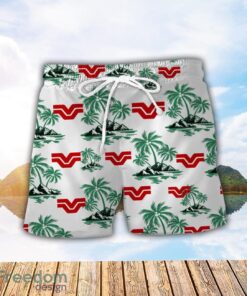 Versatile Green Coconut Pattern Combo 3D Hawaiian Shirt And Shorts Product Photo 2