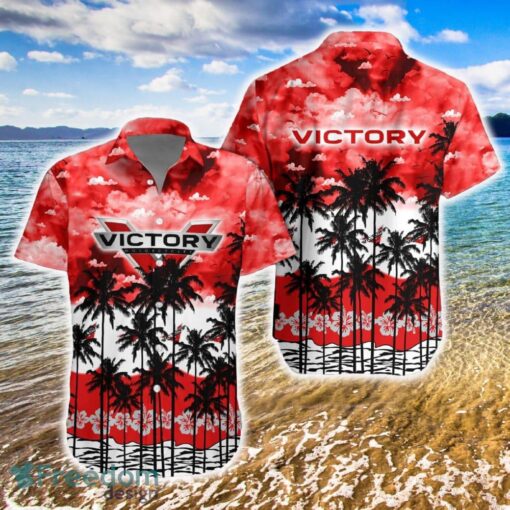 Victory Hawaiian Shirt Car Tree Vintage For Beach - Victory Hawaiian Shirt Car Tree Vintage For Beach