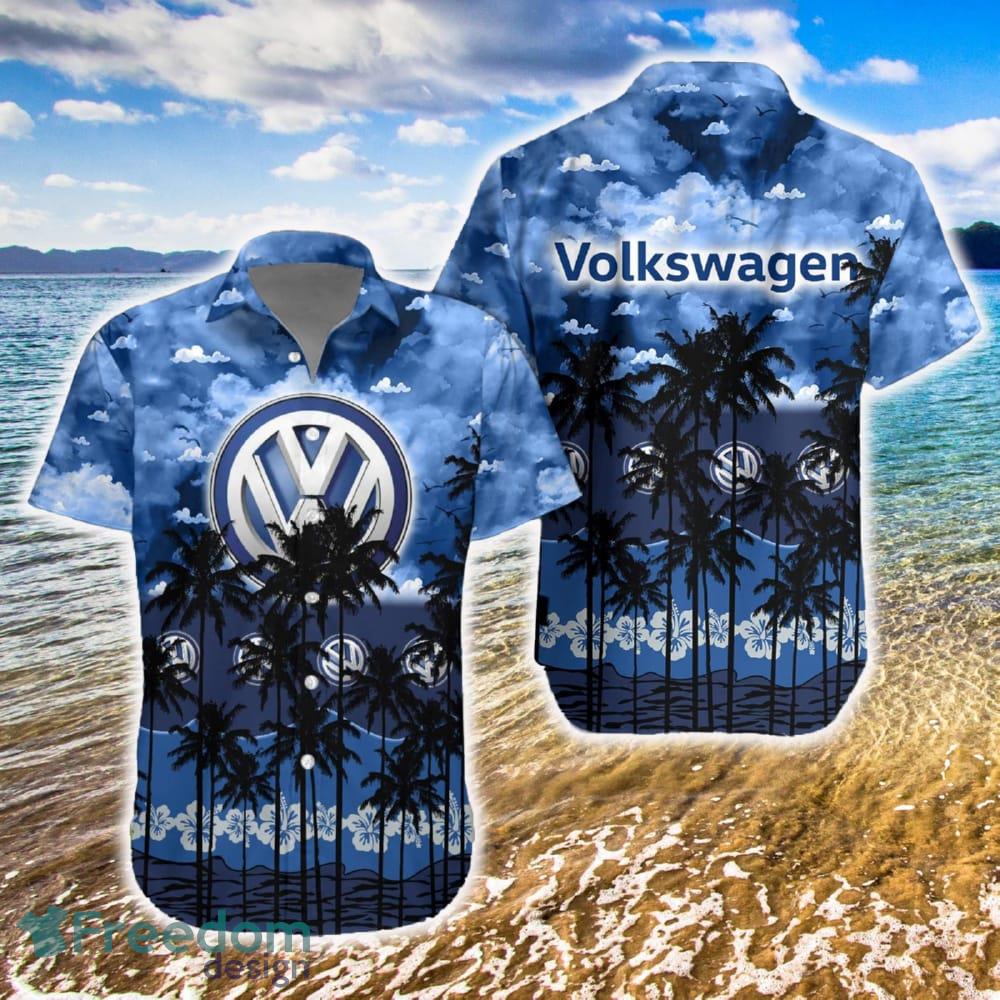 Volkswagen Hawaiian Shirt Car Tree Vintage For Men And Women - Volkswagen Hawaiian Shirt Car Tree Vintage For Men And Women