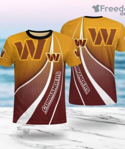 Washington Commanders Breeze 3D Shirt All Over Print New Trend