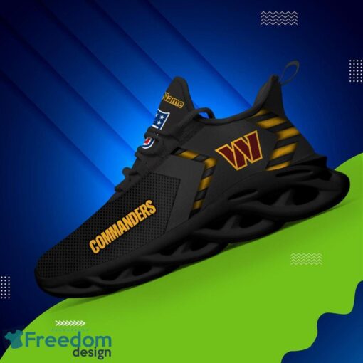 Washington Commanders NFL Max Soul Shoes Sneakers For Men And Women Personalized Name Product Photo 2