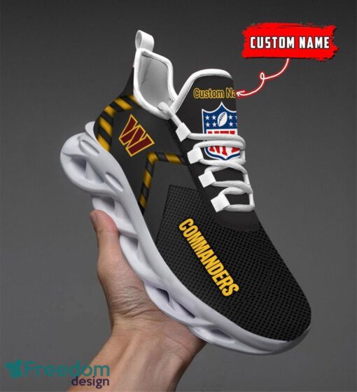 Washington Commanders NFL Max Soul Shoes Sneakers For Men And Women Personalized Name Product Photo 4