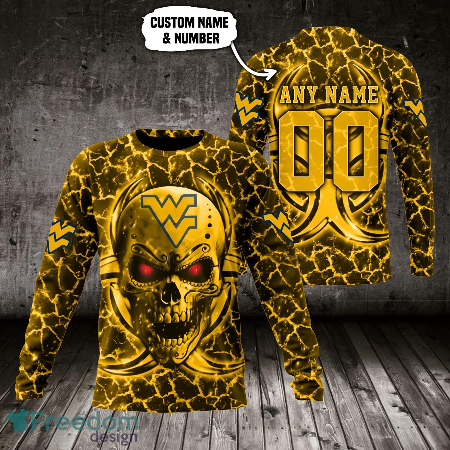 west-virginia-mountaineers-3d-skull-design-3d-t-shirt-sweatshirt-hoodie-custom-name-and-number-1.jpg West Virginia Mountaineers 3D Skull Design 3D T-Shirt Sweatshirt Hoodie Custom Name And Number Product Photo 2
