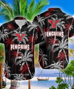 Youngstown State Penguins 3D Hawaiian Shirt Coconut Tree Vintage For Men And Women - NCAA2 Youngstown State Penguins 3D Hawaiian Shirt Coconut Tree_2