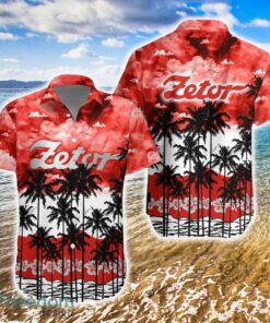 Zetor AOP Hawaiian Shirt Car Tree Vintage Gift For Fans