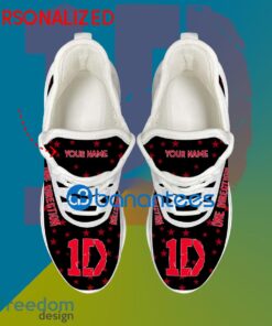1D One Direction Band Running Sneaker Stride Custom Name Gift Max Soul Shoes New For Fans - 1D One Direction Band Running Shoes New Trending Personalized Photo 2