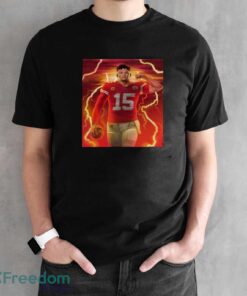 424 Yards And 4 TDs For Patrick Mahomes And 6 Straight Wins For Kansas City Chiefs T-Shirt - Black Unisex T-Shirt