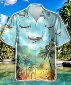 A-1 Skyraider A1 Aircraft Summer Hawaiian Shirt Veteran Shirt For Men And Women