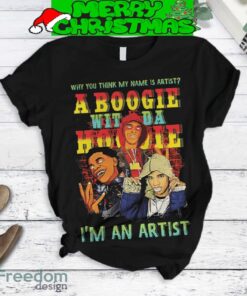 A Boogie Wit Da Hoodie An Artist Fleece Pajamas Set For Women Gift Christmas - A Boogie Wit Da Hoodie An Artist Fleece Pajamas Set-3